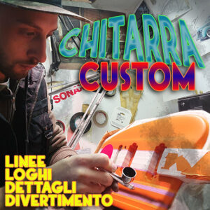 Omaggio GULF su una chitarra Custom