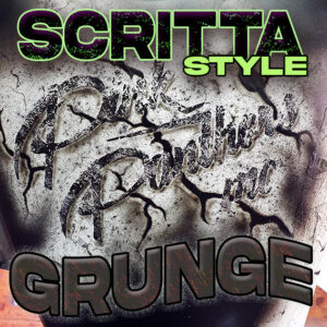 Scritta in stile Rovinato “Grunge”